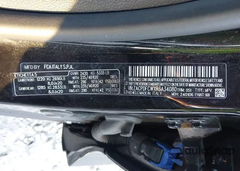 2024 Dodge Hornet R/T Eawd z USA, uszkodzony, nr VIN ZACPDFCWXR3A34080